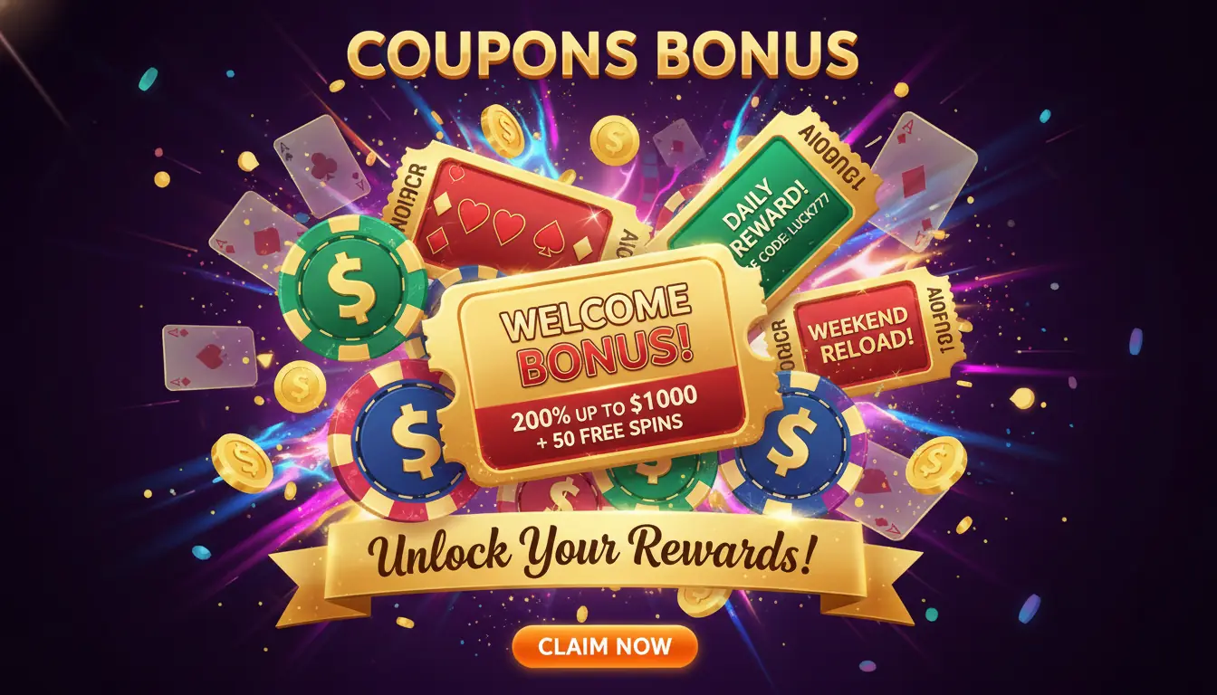 Winz casino coupon offers