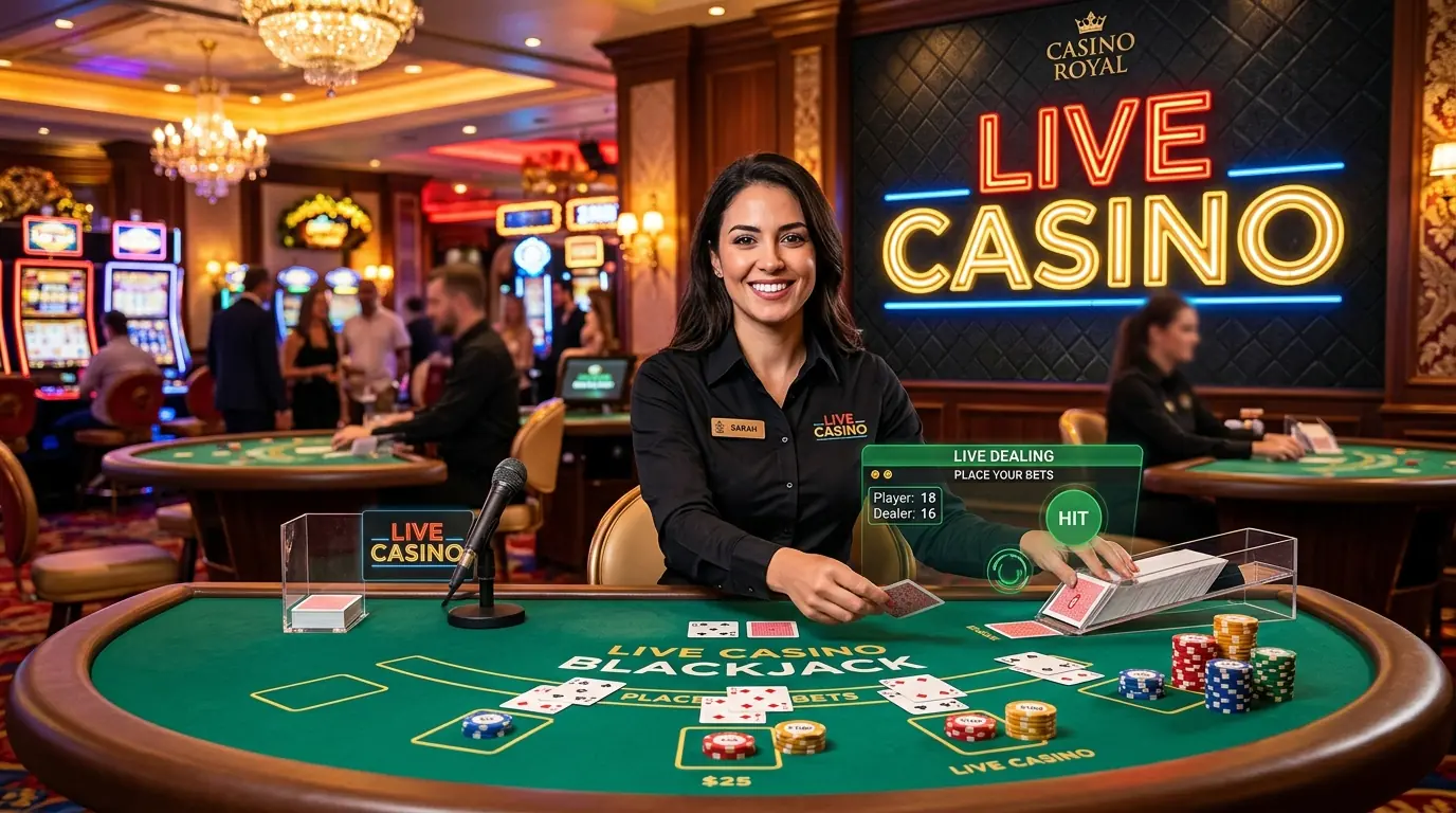 Winz live dealer casino